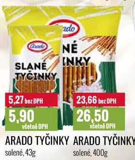 ARADO TYČINKY 400g 
