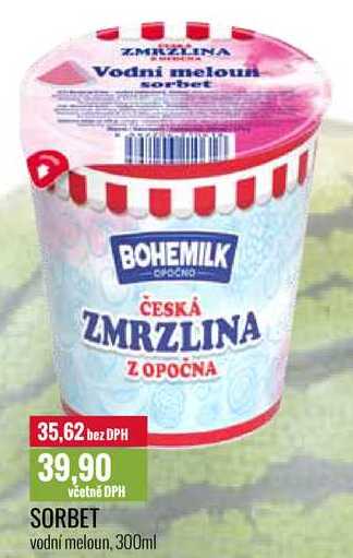 SORBET vodní meloun, 300ml 