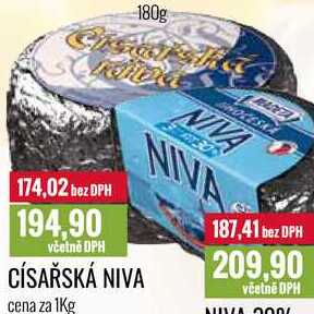 CÍSAŘSKÁ NIVA cena za 1Kg 