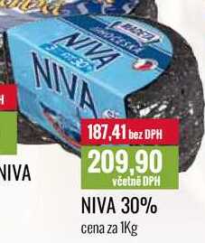 NIVA 30% cena za 1Kg  