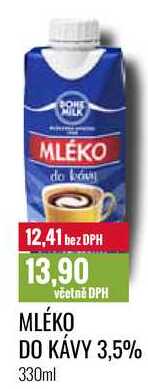 MLÉKO DO KÁVY 3,5% 330ml 