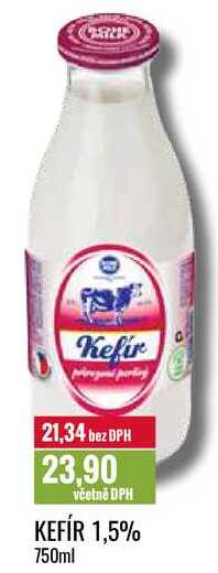 KEFÍR 1,5% 750ml 