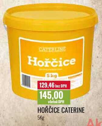 HOŘČICE CATERINE 5Kg 