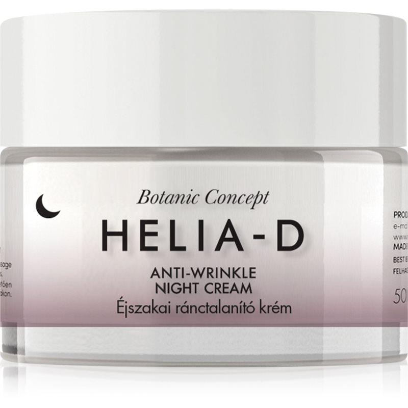 Helia-D Botanic Concept noční krém proti vráskám 50 ml