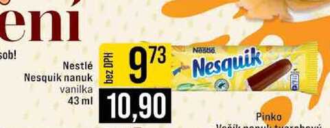 Nestlé Nesquik nanuk vanilka 43 ml 