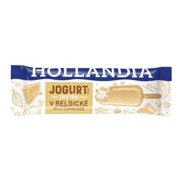 Hollandia Zmrzka v belgické bílé čokoládě
