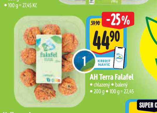 AH Terra Falafel 200 g