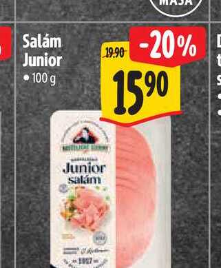 Salám Junior  100 g  