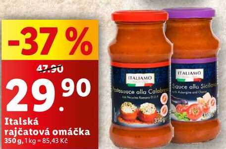 Italská rajčatová omáčka, 350 g