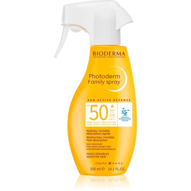 Bioderma Photoderm Sun Active Defense Family Spray opalovací sprej SPF 50+ 300 ml