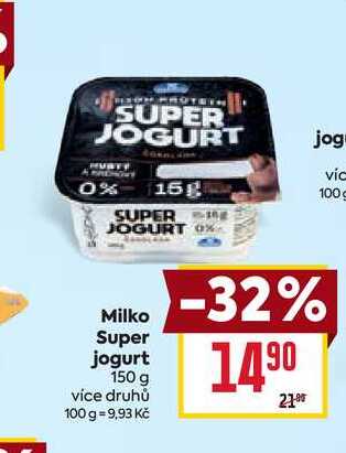 Milko Super jogurt 150 g