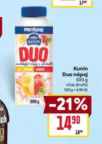 Kunín Duo nápoj 300 g