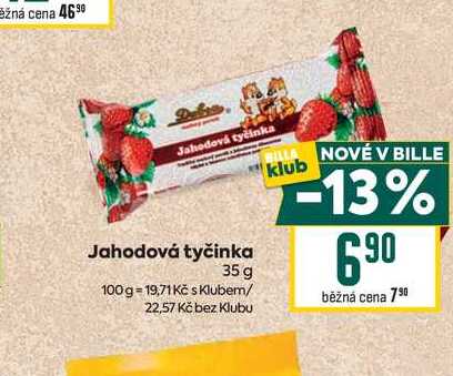 Jahodová tyčinka 35 g
