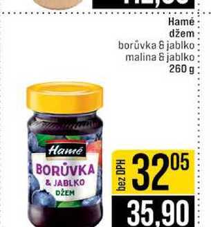 Hamé džem borůvka & jablko malina & jablko 260 g