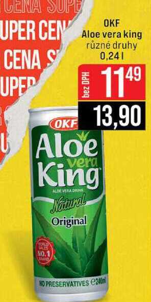 OKF Aloe vera King 0,24l