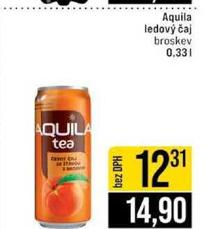 Aquila ledový čaj broskev 0,33l