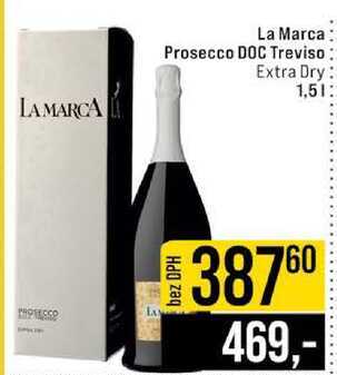 La Marca Prosecco DOC Treviso Extra Dry 1,5l