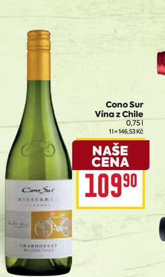 Come Sur Cono Sur Vína z Chile 0,75l