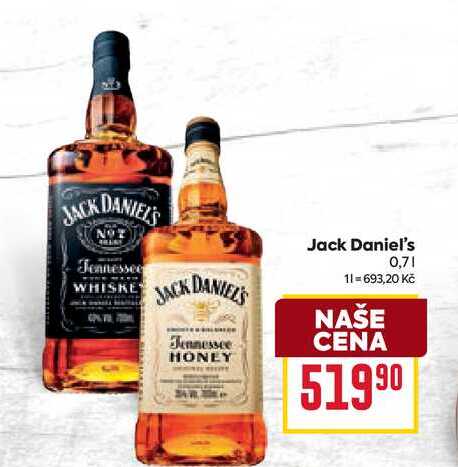 Jack Daniel's 0,7l