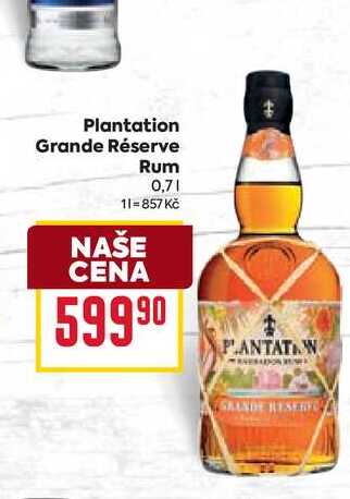 Plantation Grande Réserve Rum 0,7l