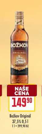 Božkov Originál 37,5% 0,5l
