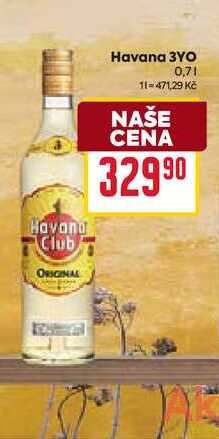 Havana 3YO 0,7l