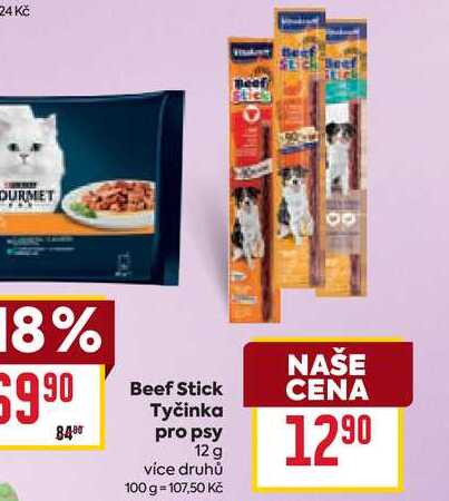 Beef Stick Tyčinka pro psy 12 g