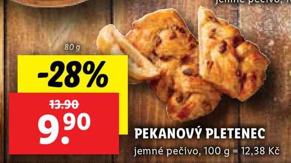 PEKANOVÝ PLETENEC, 80 g