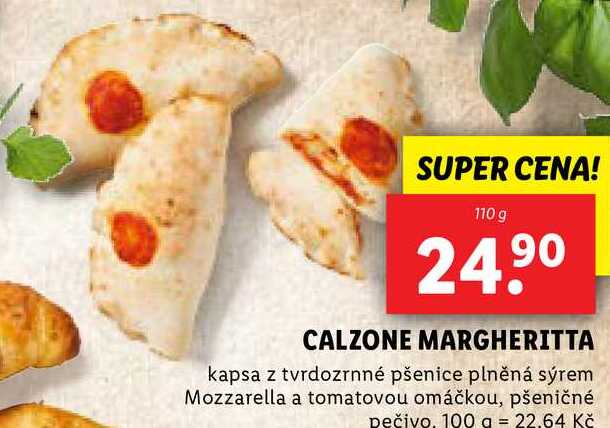 CALZONE MARGHERITTA, 110 g