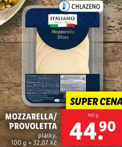 MOZZARELLA/PROVOLETTA, 140 g
