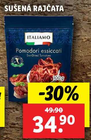 SUŠENÁ RAJČATA, 100 g