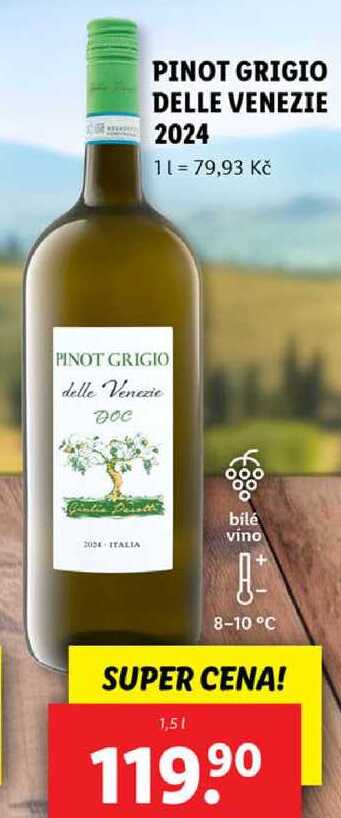 PINOT GRIGIO DELLE VENEZIE 2024, 1,5 l