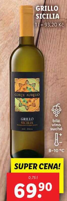 GRILLO SICILIA, 0,75 l