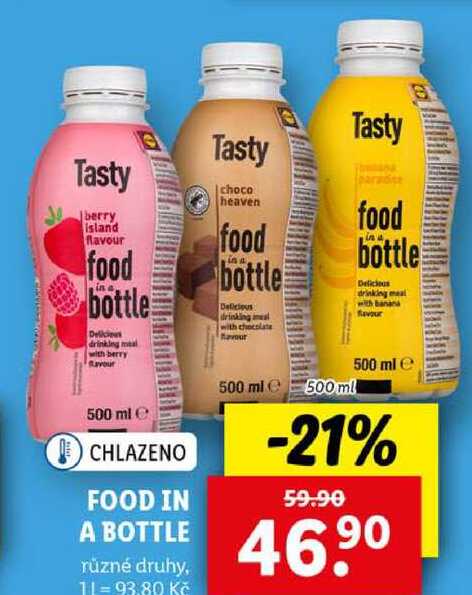 FOOD IN A BOTTLE, 500 ml