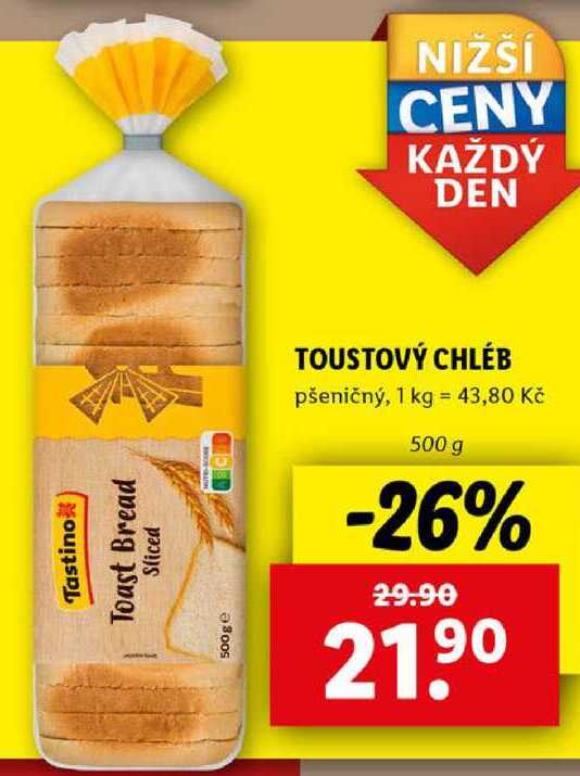 TOUSTOVÝ CHLÉB, 500 g