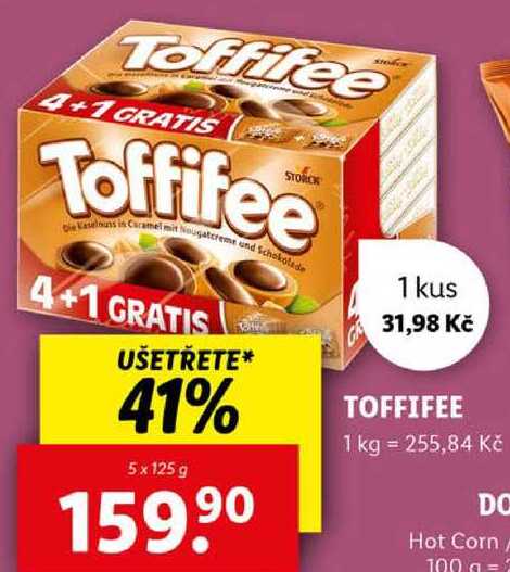TOFFIFEE, 5x 125 g