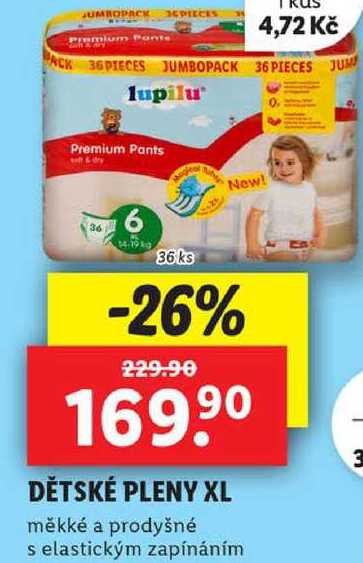 DĚTSKÉ PLENY XL, 36 ks