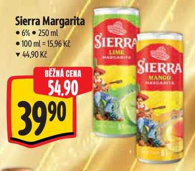 Sierra Margarita, 250 ml 