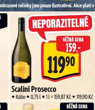   Scalini Prosecco 0,75 l