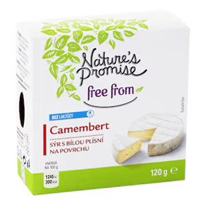 Nature's Promise Free From Camembert, 120 g 