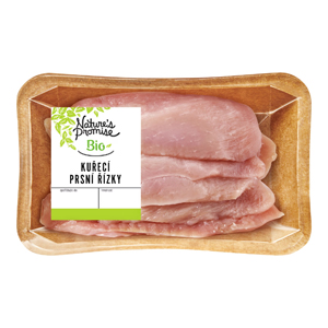 Nature's Promise Bio Krůtí prsní řízky - plátky, 300 g
