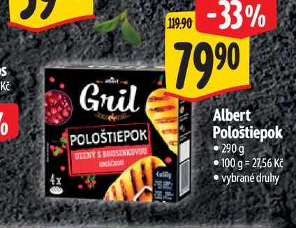   Albert Pološtiepok 290 g 