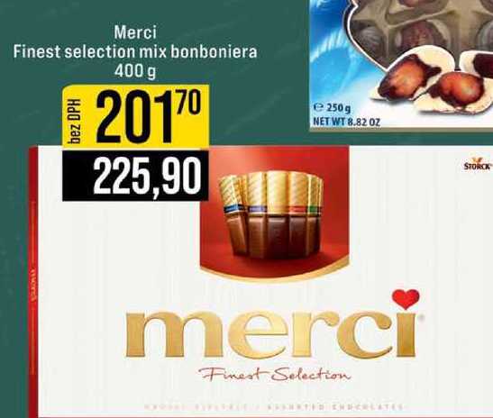 Merci Finest selection mix bonboniera 400 g