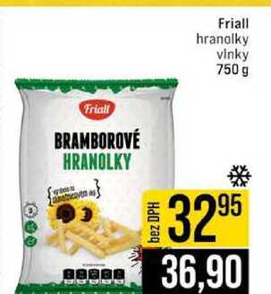 Friall hranolky vinky 750 g 
