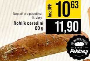 Rohlik cereální 80 g 