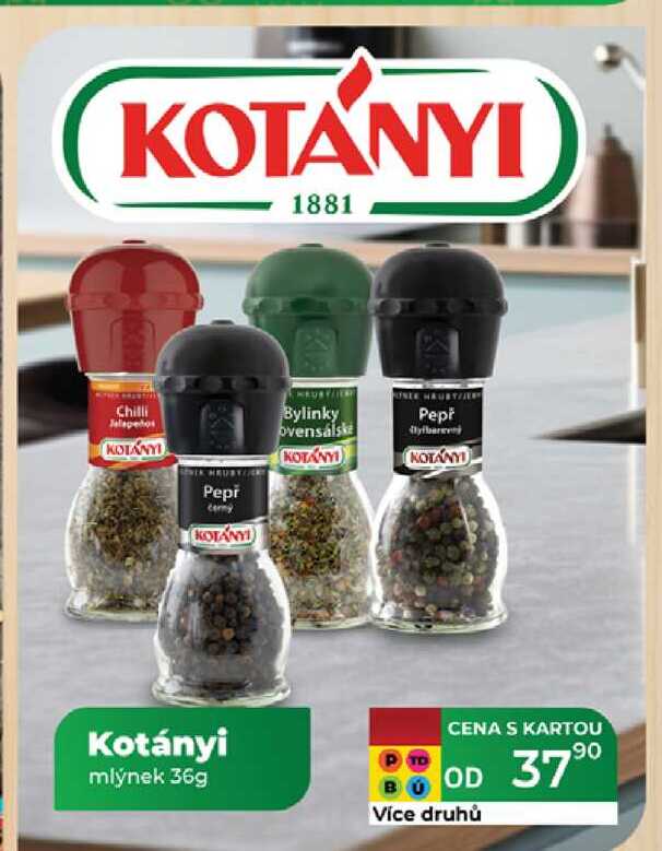 Kotányi mlýnek 36g 