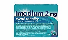 IMODIUM® 2 mg tvrdé tobolky 20 tvrdých tobolek