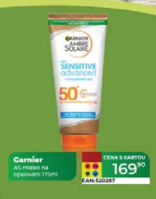 Garnier AS mleko na opalovani 175ml