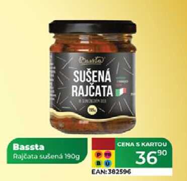 Bassta Rajčata sušená 190 g