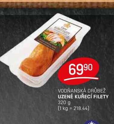 UZENÉ KUŘECÍ FILETY 320 g 